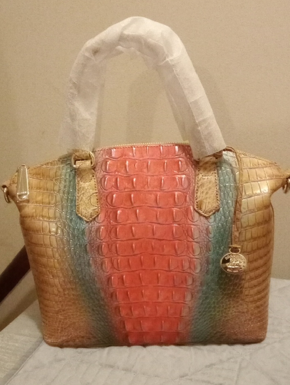 Brahmin Duxbury Satchel Lakeridge ombre.melbourne.nwt.